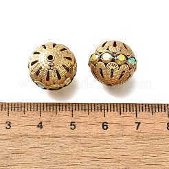 Perline strass in Ottone&nbsp;KK-D295-06G-01