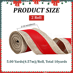 Weihnachtsband aus Polyester&nbsp;OCOR-WH0078-488B