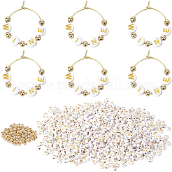 Ensemble de pendentifs pour verres à vin&nbsp;DIY-SC0031-56