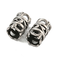 Perles européennes en acier inoxydable chirurgical 316&nbsp;STAS-Q326-03AS-02