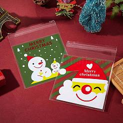 400 Stück 4 Arten selbstklebende Weihnachtssüßigkeitsbeutel&nbsp;JX061A