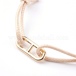 Koreanisch gewachst Polyesterkord Armbänder&nbsp;BJEW-JB06003-05