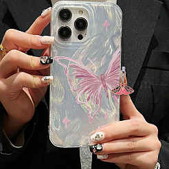 Legierung Emaille Handy Riemen Anhänger&nbsp;HJEW-HY00064