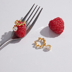 Boucles d'oreilles pendantes à clous en acier inoxydable 304 serties de micro-pavés de zirconiums cubiques&nbsp;EJEW-Z173-01G