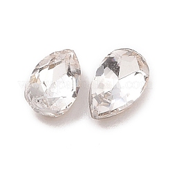 Cabochon in vetro strass&nbsp;GGLA-P002-08C-01