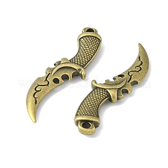 Pendente in lega stile tibetano&nbsp;TIBEP-A16825-AB-NR