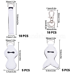 DIY-Verschlüsseanhängerverschlüsse&nbsp;KEYC-GF0001-05