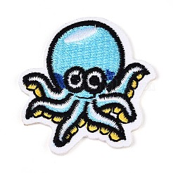 Oktopus-Rayon- und Stoff-Computerstickerei&nbsp;DIY-N007-05