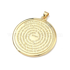 Pendentifs en laiton&nbsp;X-KK-Z153-01G-02