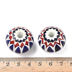 Handgemachte Glasperlen Millefiori&nbsp;LAMP-G168-03