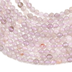 Natürlichen Amethyst Perlen Stränge&nbsp;G-RM250104-E5