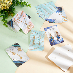 120 pièces 4 styles cartes d'affichage de bracelet en papier&nbsp;CDIS-FG0001-55