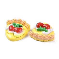 Undurchsichtige Kuchen-Decoden-Cabochons aus Harz&nbsp;LS-CRES-A051-01B