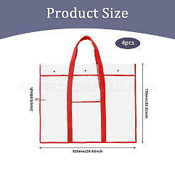 Borsa portaoggetti in pvc trasparente&nbsp;ABAG-WH0044-91A