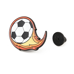 Broche sportive en alliage émaillé&nbsp;JEWB-K018-38A-EB