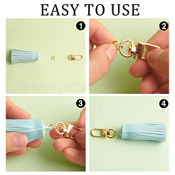 DIY Panzerkettenarmband Schlüsselanhänger Bastelset&nbsp;DIY-PH0009-41