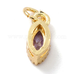 Charms in zirconi cubici in oro placcato oro 18k&nbsp;ZIRC-L100-078G