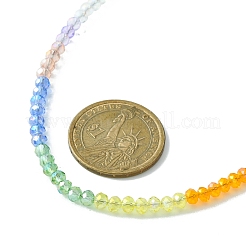 Runde Perlenkette aus Glas&nbsp;NJEW-JN04318