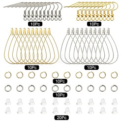 Diy Drahtwickel-Ohrring-Herstellungsset&nbsp;STAS-CJ0002-39