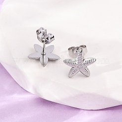 Boucles d'oreilles à tige en acier inoxydable 304&nbsp;SA-CBA4160-26P