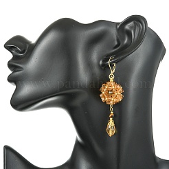 Pendientes colgantes de acero inoxidable 304 con cierre de palanca&nbsp;EJEW-MZ00734-02