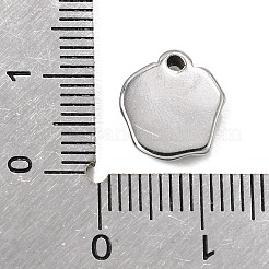 Pendentifs cabochons en acier inoxydable 304&nbsp;SA-CBA9B1E-01A-P