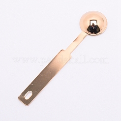 Edelstahl Griff Wachs Dichtungsstempel Schmelzlöffel&nbsp;TOOL-WH0018-57LG