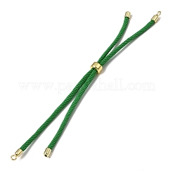 Braccialetto con cordino intrecciato in nylon rotondo regolabile da 3 mm&nbsp;FB-CBAA152-04G-29