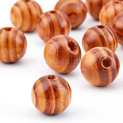 120 Stück runde Naturholzperlen&nbsp;WOOD-OC0001-85-LF