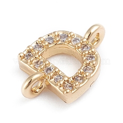 Maglie in ottone micro pavé di zirconi cubici&nbsp;ZIRC-I042-16G-D