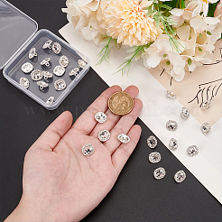 Legierung Rhinestone Ösenknöpfe&nbsp;DIY-MA0005-99A