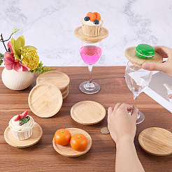 Tapas de taza de bambú&nbsp;AJEW-WH0410-266B