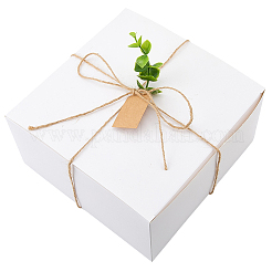 8 caja de correo de papel kraft plegable cuadrada&nbsp;CON-CP0001-018A