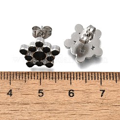 Ohrstecker aus 304 Edelstahl für Damen&nbsp;EJEW-F361-12P