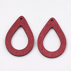 Pendentifs en bois de poirier&nbsp;X-WOOD-T010-06A
