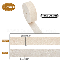 Cordons en similicuir simple face pu&nbsp;OCOR-PH0001-86C