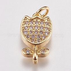 Ottone micro spianare fascino zirconi&nbsp;ZIRC-E147-48