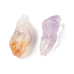 Nuggets Roher natürlicher Quarzkristall & Amethyst & Gelbquarz Kollektionen&nbsp;AJEW-Q152-05