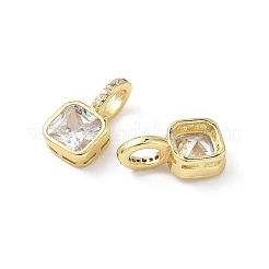 Colgante micropavé cubic zirconia de latón&nbsp;KK-L239-020G