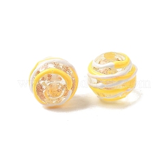 Handgefertigte Glasperlen aus Sandemaille&nbsp;LAMP-B035-03G