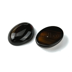 Natürliche schwarze Achat-Cabochons&nbsp;G-L601-03A-02