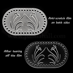 Fondos de canasta de acrílico&nbsp;DIY-WH0184-18