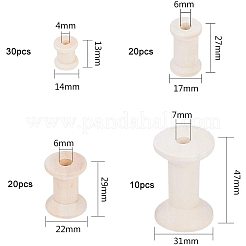 Holz leeren Spulen für Draht&nbsp;WOOD-PH0008-52