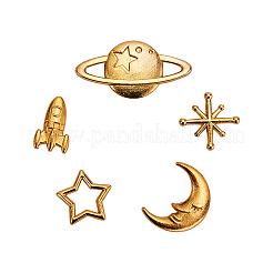 Legierung Epoxyform Cabochons&nbsp;PALLOY-CJ0001-39