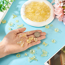 182 Stück 100 g transparente Acrylperlen&nbsp;OACR-TA0003-69B