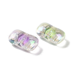 Placage uv perles acryliques irisées arc-en-ciel&nbsp;OACR-H112-15D
