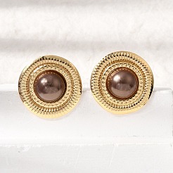 Pendientes de latón para mujer&nbsp;KK-CBA9D38-02G-02