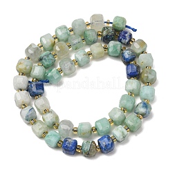 Natürliche Chrysokolla und Lapislazuli Perlen&nbsp;GG-CBAC972-A10-01