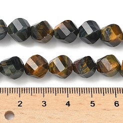 Natürlichen Tigerauge Perlen Stränge&nbsp;G-C267-B14