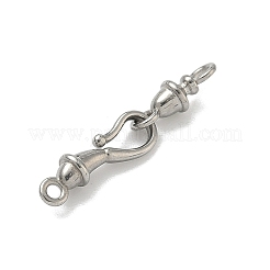 Chiusure a gancio a S in acciaio inossidabile 304&nbsp;STAS-G373-04P-02